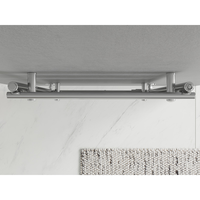 Mexen Sol badkamerradiator 1200 x 600 mm, 520 W, chroom - W125-1200-600-00-01