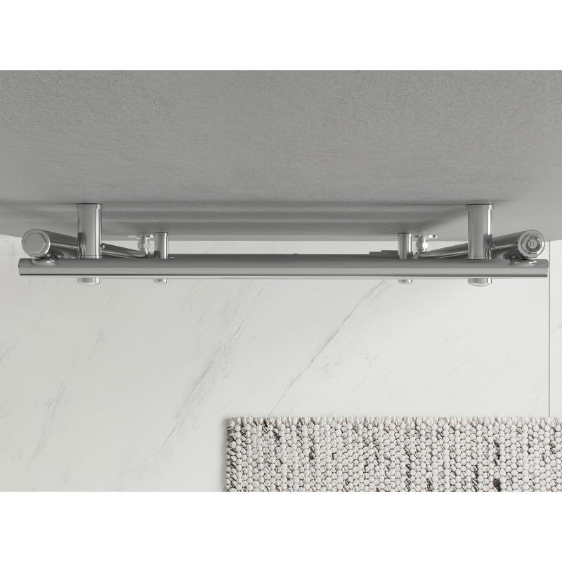 Mexen Sol radiateur salle de bain 1200 x 600 mm, 520 W, chrome - W125-1200-600-00-01