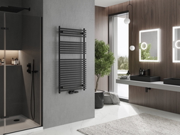 Mexen Sol Badezimmerheizkörper 1200 x 600 mm, 658 W, schwarz - W125-1200-600-00-70