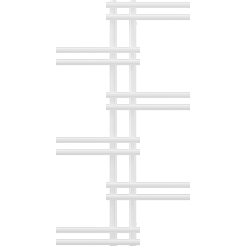 Mexen Jari koristeellinen kylpyhuoneradiaattori 1005 x 550 mm, 339 W, valkoinen - W115-1005-550-00-20