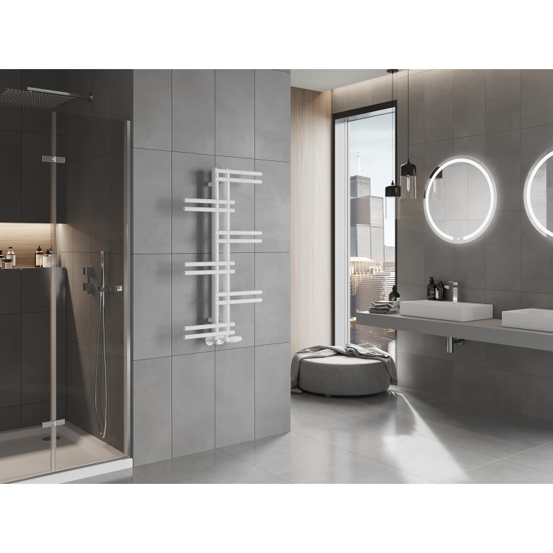 Mexen Jari radiatore decorativo per bagno 1005 x 550 mm, 339 W, bianco - W115-1005-550-00-20