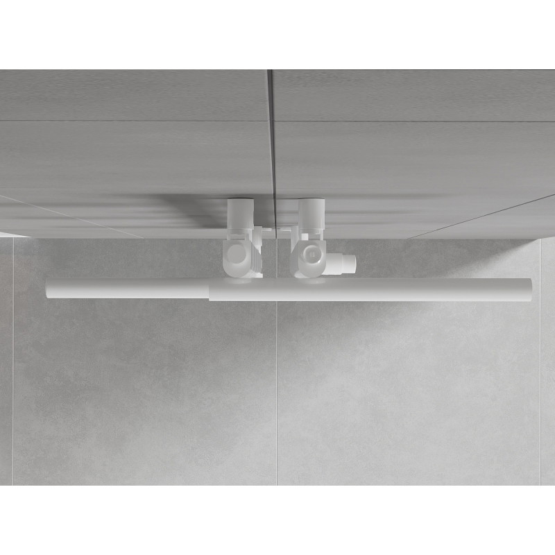 Mexen Jari dekorativni kupaonski radijator 1005 x 550 mm, 339 W, bijeli - W115-1005-550-00-20