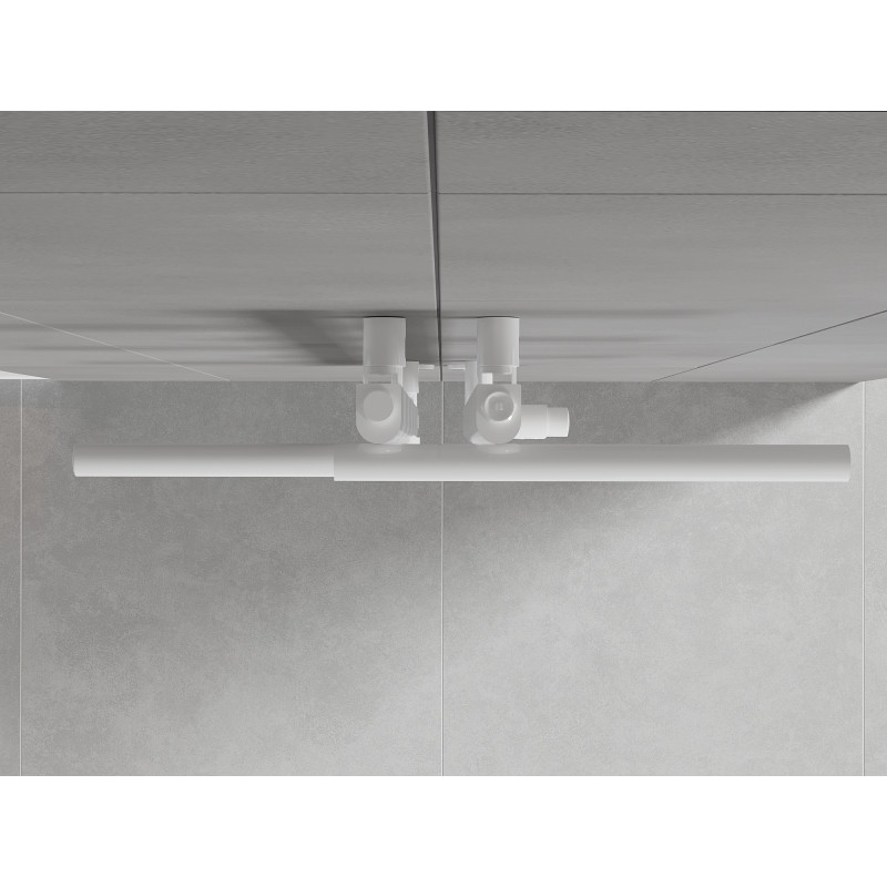 Mexen Jari radiador decorativo de baño 1005 x 550 mm, 339 W, blanco - W115-1005-550-00-20