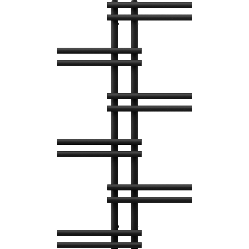 Mexen Jari dekorativer Badezimmerheizkörper 1005 x 550 mm, 339 W, schwarz - W115-1005-550-00-70