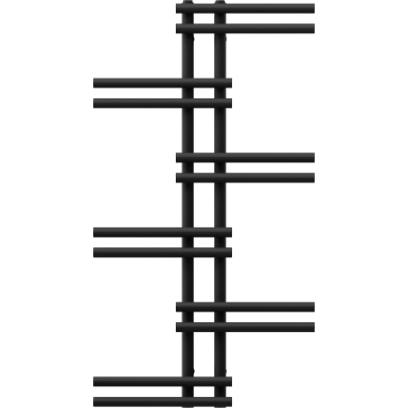 Mexen Jari dekorativer Badezimmerheizkörper 1005 x 550 mm, 339 W, schwarz - W115-1005-550-00-70