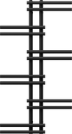 Mexen Jari decoratieve badkamer radiator 1005 x 550 mm, 339 W, zwart - W115-1005-550-00-70
