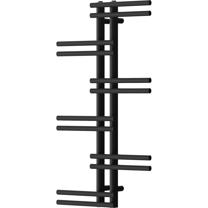 Mexen Jari dekorativni kopalniški radiator 1005 x 550 mm, 339 W, črn - W115-1005-550-00-70