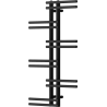 Mexen Jari dekoratiivne vannitoa radiaator 1005 x 550 mm, 339 W, must - W115-1005-550-00-70