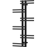 Mexen Jari dekorativer Badezimmerheizkörper 1005 x 550 mm, 339 W, schwarz - W115-1005-550-00-70