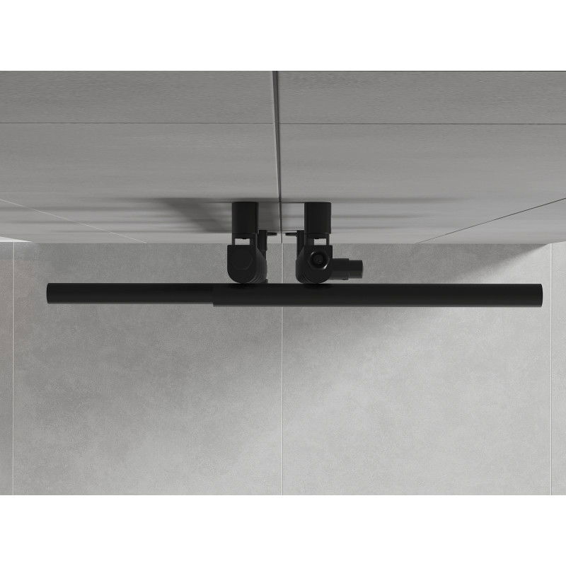 Mexen Jari dekorativen Buedzëmmer Heizkierper 1005 x 550 mm, 339 W, schwaarz - W115-1005-550-00-70