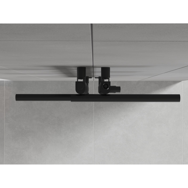 Mexen Jari dekorativni kopalniški radiator 1005 x 550 mm, 339 W, črn - W115-1005-550-00-70