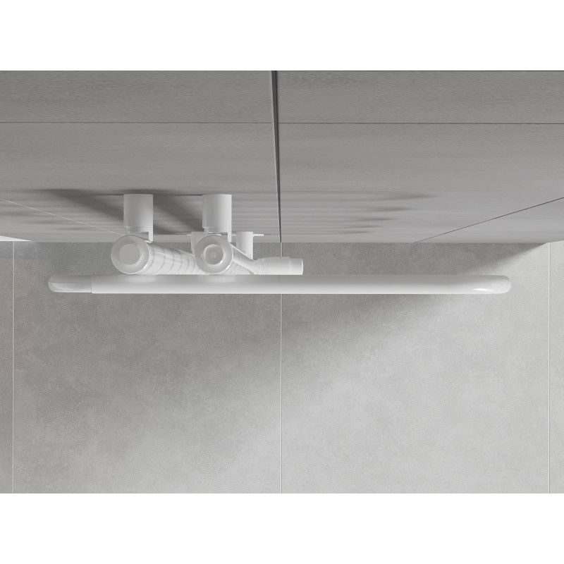 Mexen Kiso radiateur de salle de bain décoratif 1250 x 500 mm, 256 W, blanc - W114-1250-500-00-20