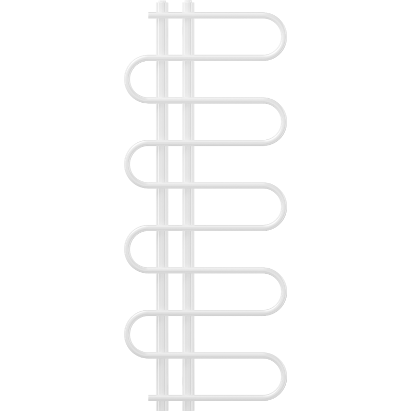 Mexen Kiso radiatore da bagno decorativo 1250 x 500 mm, 256 W, bianco - W114-1250-500-00-20