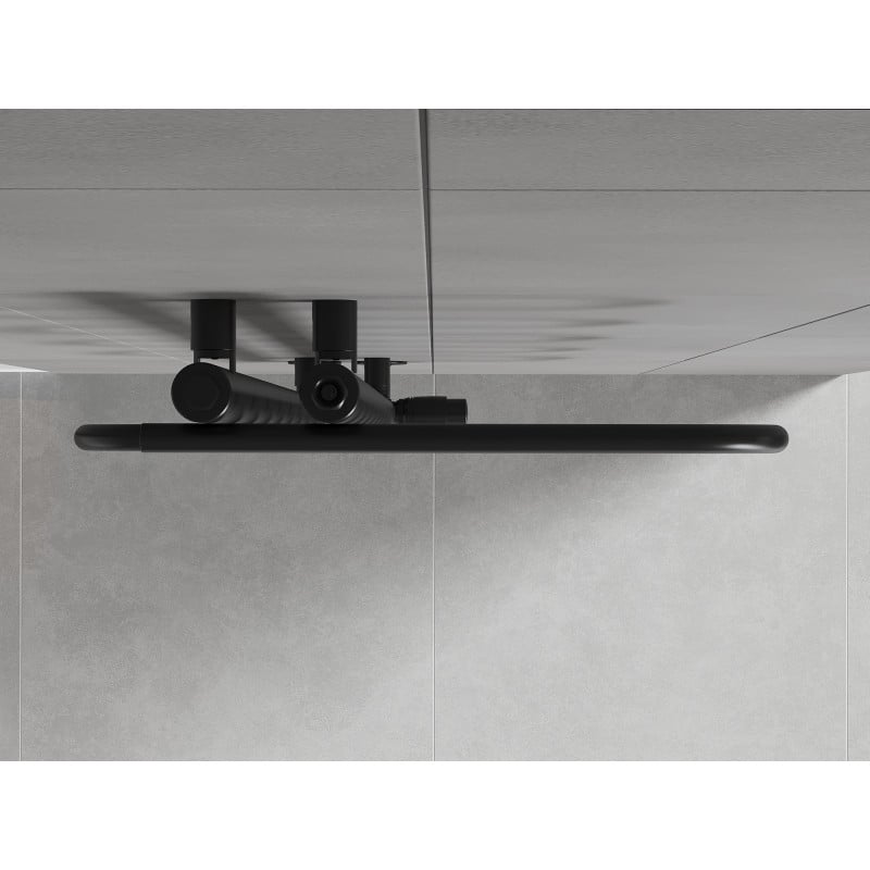 Mexen Kiso radiatore decorativo per bagno 1250 x 500 mm, 256 W, nero - W114-1250-500-00-70