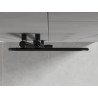 Mexen Kiso grzejnik łazienkowy dekoracyjny 1250 x 500 mm, 256 W, czarny - W114-1250-500-00-70