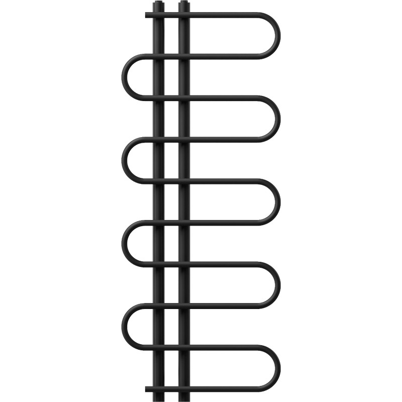 Mexen Kiso grzejnik łazienkowy dekoracyjny 1250 x 500 mm, 256 W, czarny - W114-1250-500-00-70