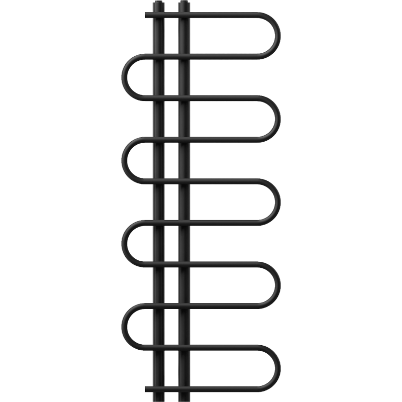 Mexen Kiso radiador decorativo de casa de banho 1250 x 500 mm, 256 W, preto - W114-1250-500-00-70