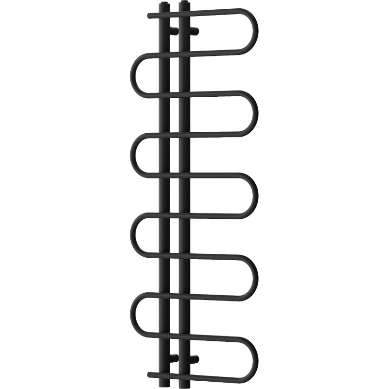 Mexen Kiso grzejnik łazienkowy dekoracyjny 1250 x 500 mm, 256 W, czarny - W114-1250-500-00-70