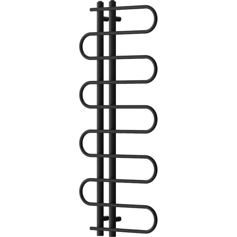 Mexen Kiso radiador decorativo de casa de banho 1250 x 500 mm, 256 W, preto - W114-1250-500-00-70