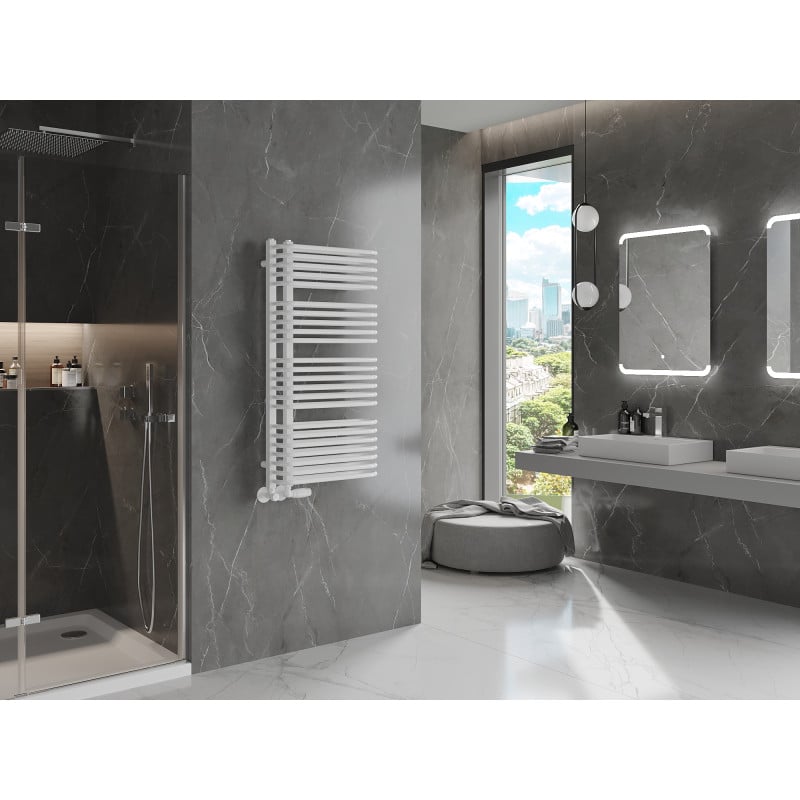Mexen Amor bathroom radiator 1000 x 500 mm, 809 W, white - W120-1000-500-00-20