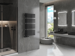 Mexen Amor badkamerradiator 1000 x 500 mm, 809 W, zwart - W120-1000-500-00-70