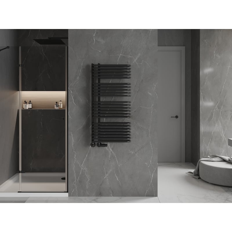 Mexen Amor vannitoa radiaator 1000 x 500 mm, 809 W, must - W120-1000-500-00-70