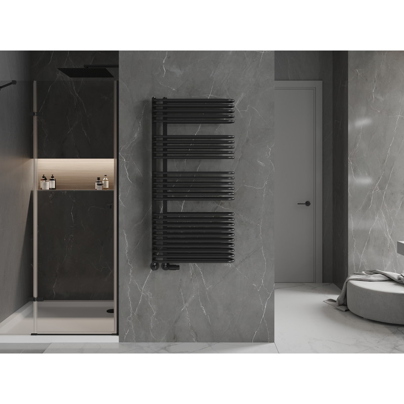 Mexen Amor vannitoa radiaator 1200 x 600 mm, 1083 W, must - W120-1200-600-00-70