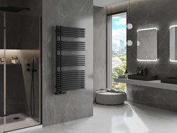 Mexen Amor badkamer radiator 1200 x 600 mm, 1083 W, zwart - W120-1200-600-00-70