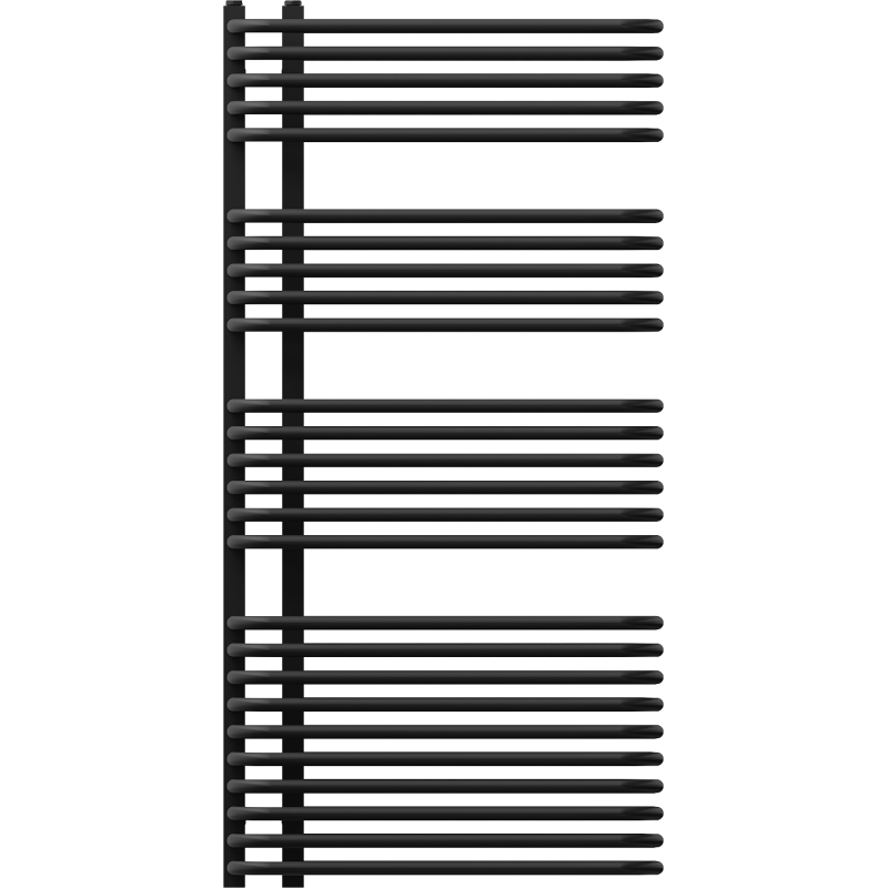 Mexen Amor radiatore da bagno 1200 x 600 mm, 1083 W, nero - W120-1200-600-00-70