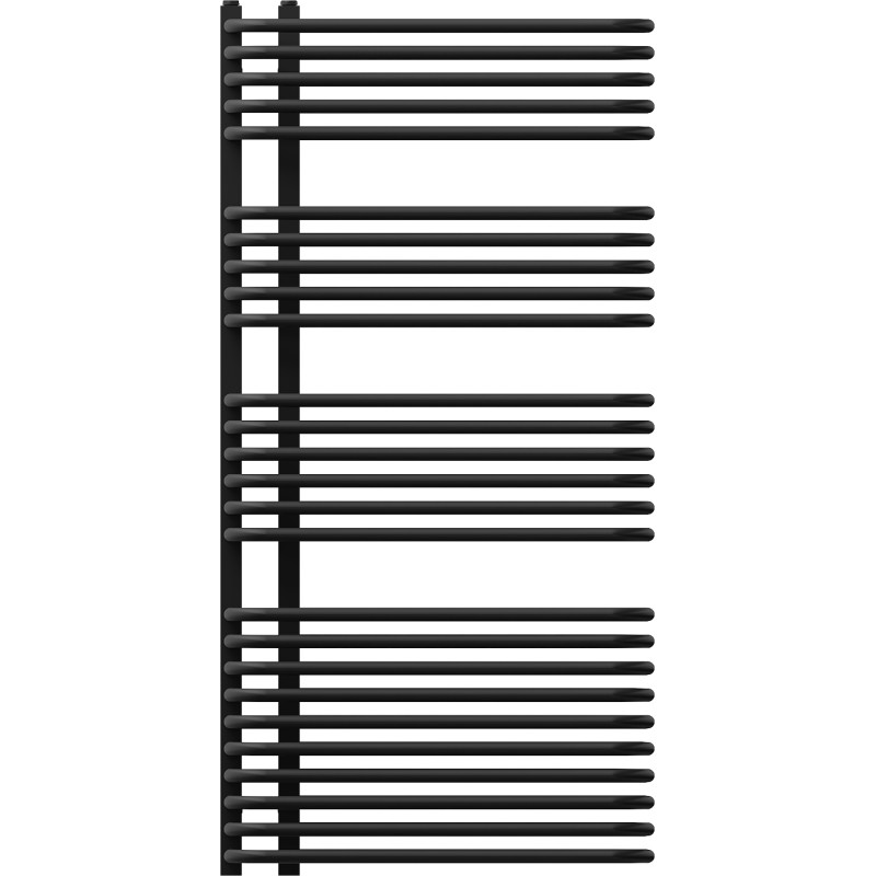 Mexen Amor vannitoa radiaator 1200 x 600 mm, 1083 W, must - W120-1200-600-00-70