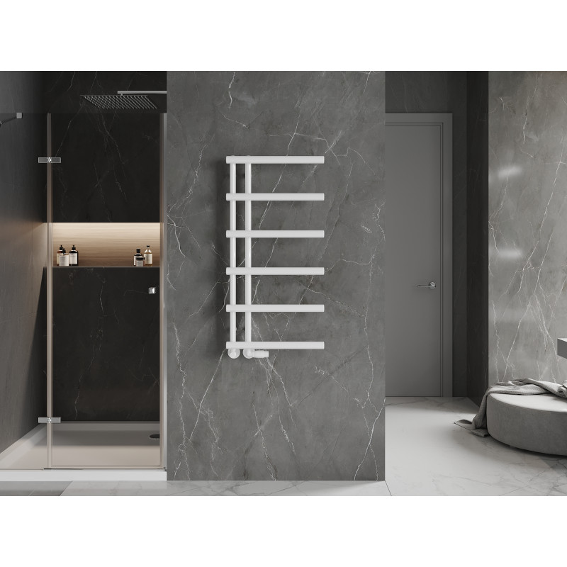 Mexen Jukon dekorativ badrumsradiator 988 x 500 mm, 461 W, vit - W116-0988-500-00-20