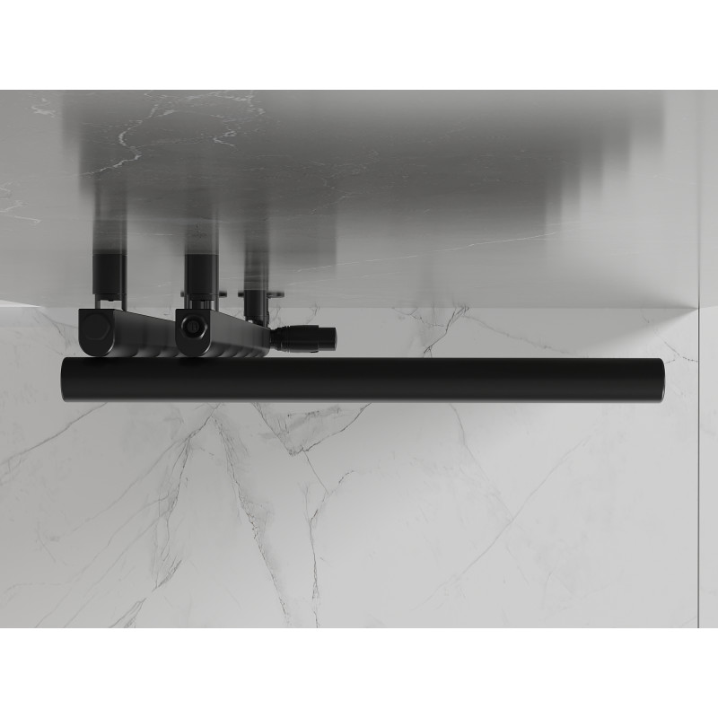 Mexen Jukon διακοσμητικό καλοριφέρ μπάνιου 988 x 500 mm, 461 W, μαύρο - W116-0988-500-00-70