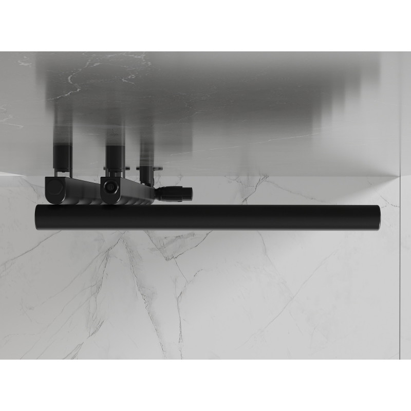 Mexen Jukon grzejnik łazienkowy dekoracyjny 988 x 500 mm, 461 W, czarny - W116-0988-500-00-70