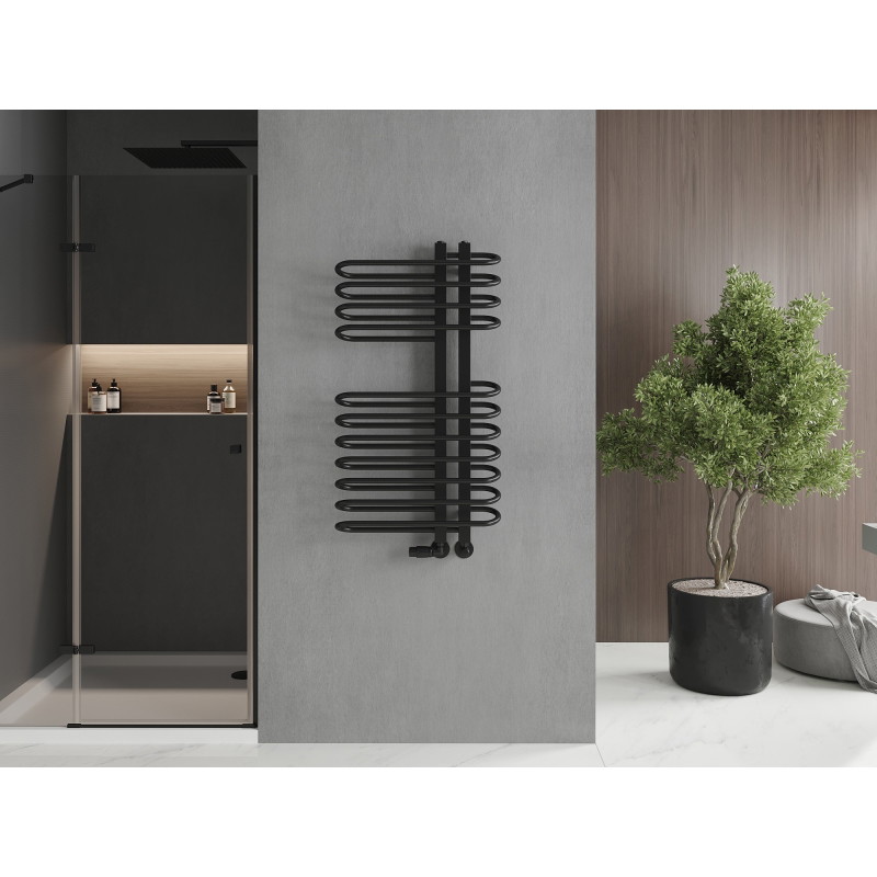 Mexen Ops vannitoa radiaator 1000 x 550 mm, 517 W, must - W122-1000-550-00-70