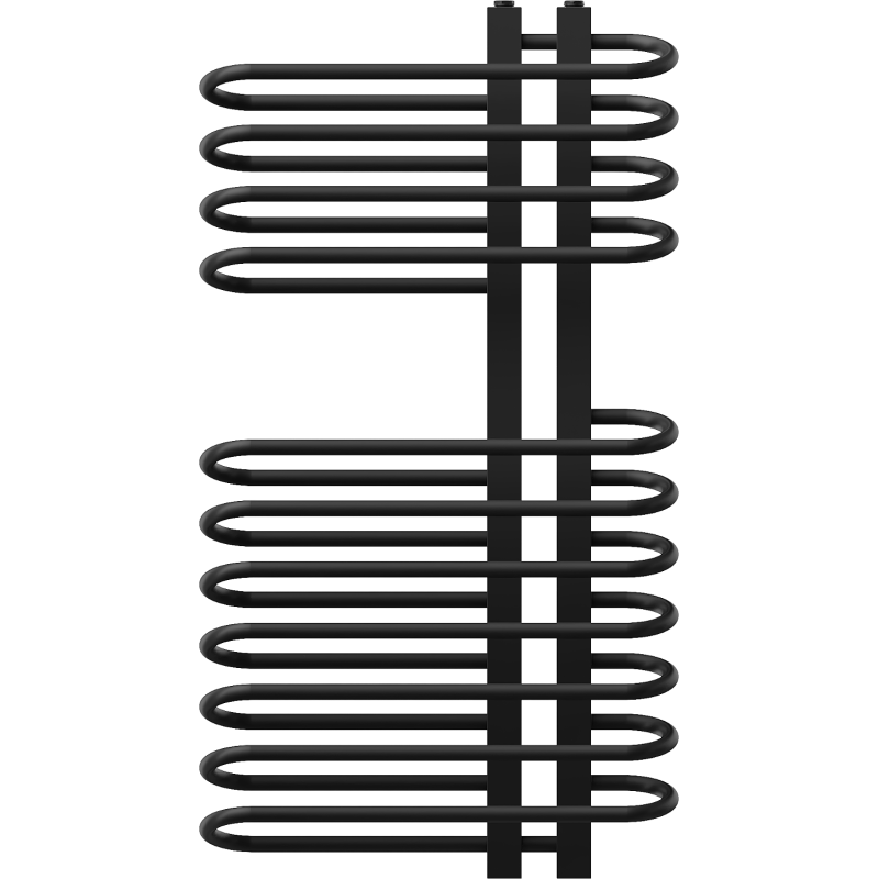 Mexen Ops handdoekradiator 1000 x 550 mm, 517 W, zwart - W122-1000-550-00-70
