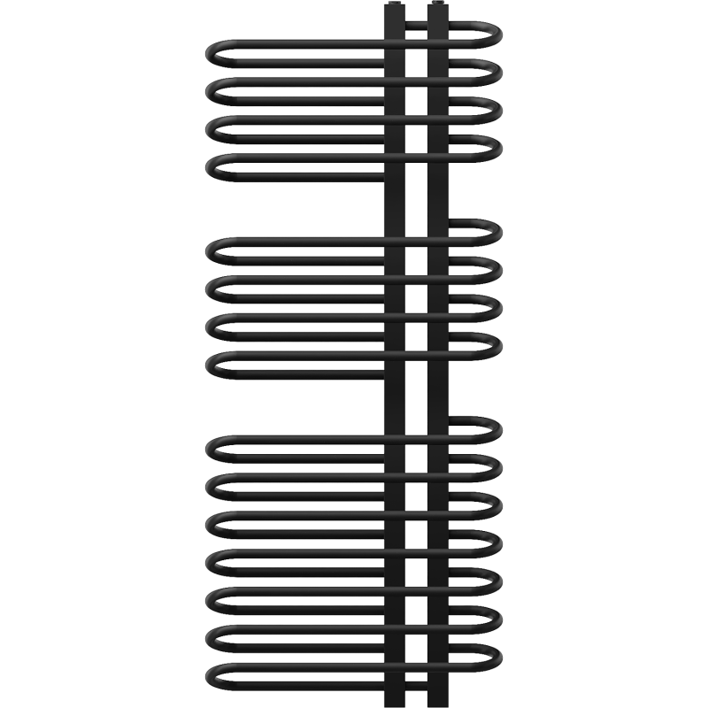 Mexen Ops kylpyhuoneen lämmitin 1300 x 550 mm, 694 W, musta - W122-1300-550-00-70