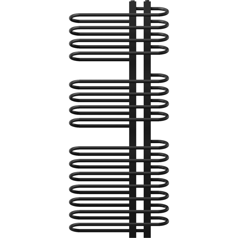 Mexen Ops radiateur de salle de bains 1300 x 550 mm, 694 W, noir - W122-1300-550-00-70