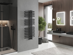 Mexen Ops radiateur de salle de bains 1300 x 550 mm, 694 W, noir - W122-1300-550-00-70