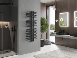 Mexen Ops vannas istabas radiators 1300 x 550 mm, 694 W, melns - W122-1300-550-00-70