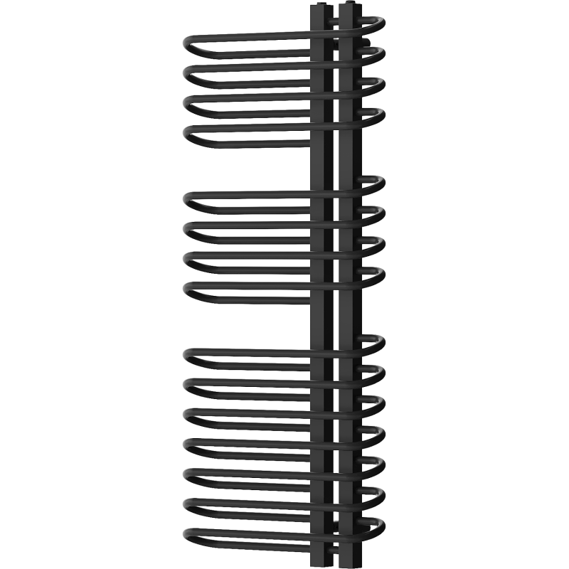 Mexen Ops badrumselement 1300 x 550 mm, 694 W, svart - W122-1300-550-00-70