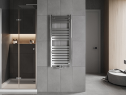 Mexen Uran badkamer radiator 1200 x 500 mm, 422 W, chroom - W105-1200-500-00-01