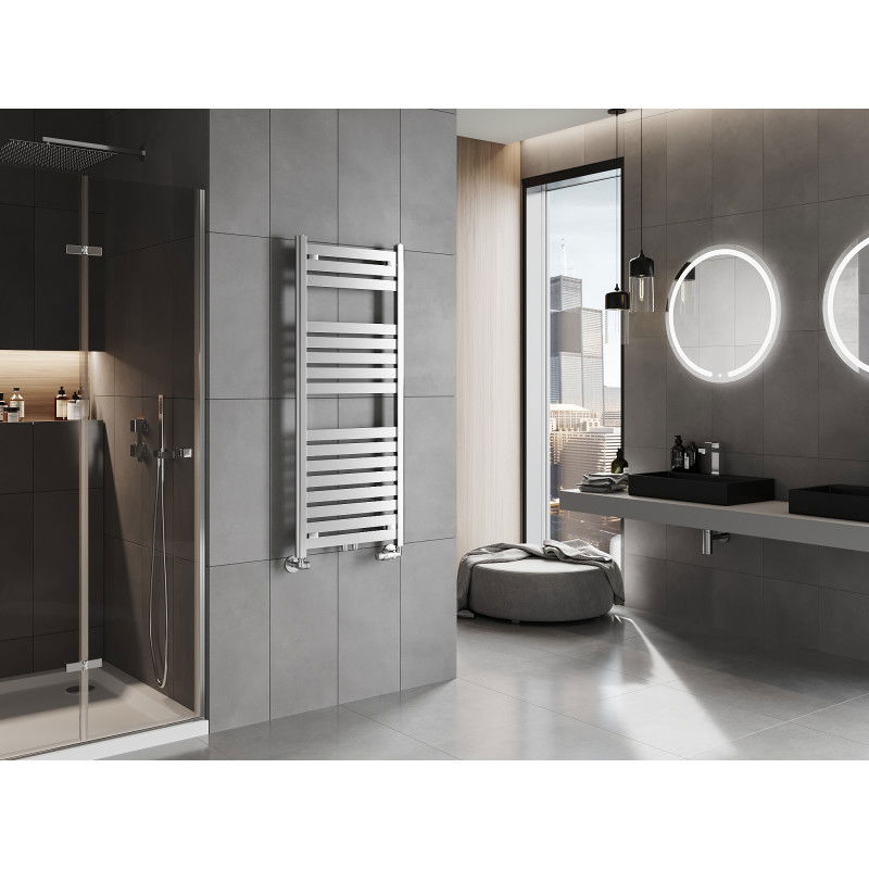 Mexen Uran radiador de baño 1200 x 500 mm, 422 W, cromo - W105-1200-500-00-01
