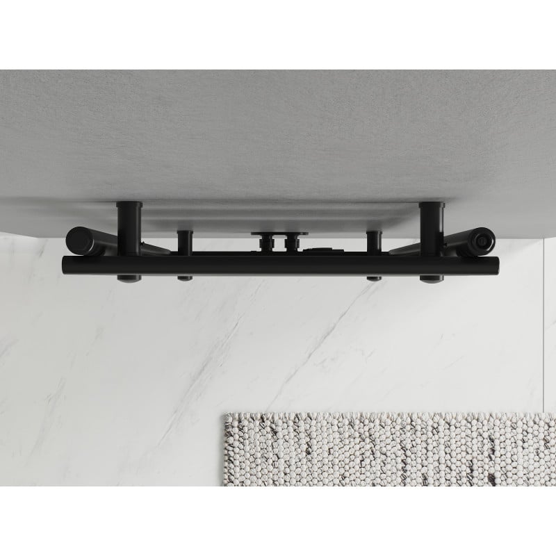Mexen Sol radiador de baño 1200 x 500 mm, 569 W, negro - W125-1200-500-00-70