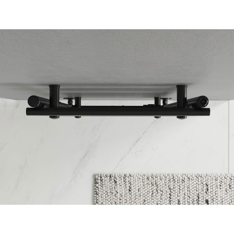 Mexen Sol badkamer radiator 1200 x 500 mm, 569 W, zwart - W125-1200-500-00-70