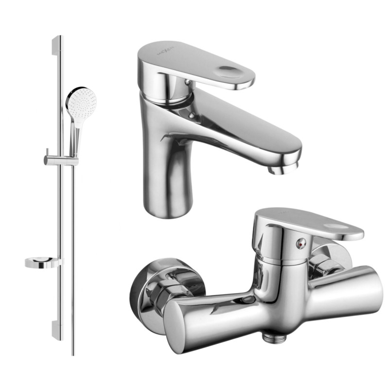 Mexen Kama DS05 set za tuširanje, krom - 72504DS05-00