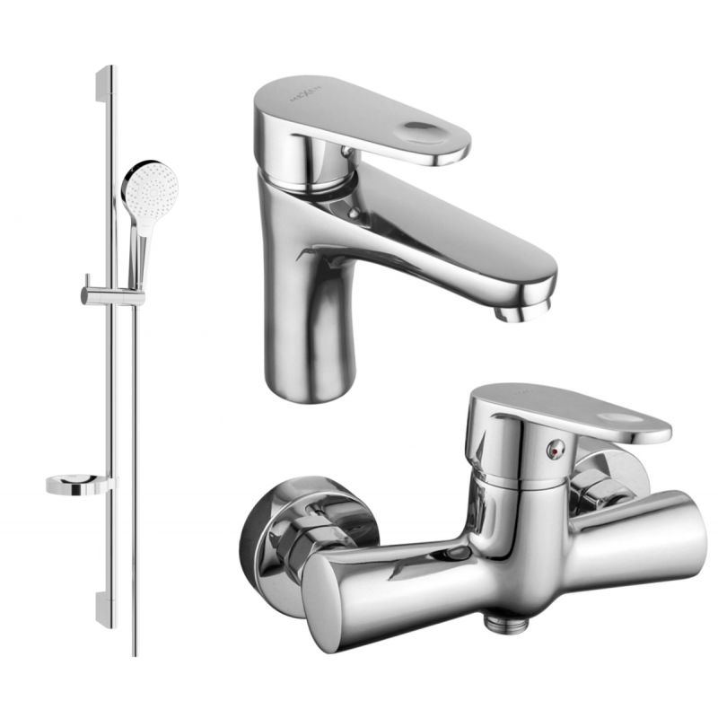 Mexen Kama DS05 zestaw prysznicowy, chrom - 72504DS05-00