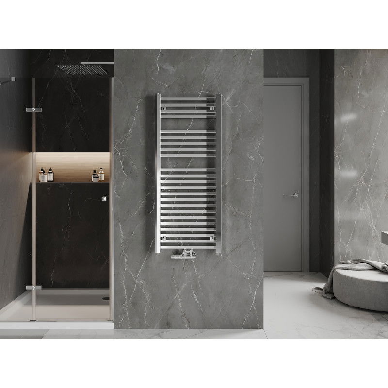 Mexen Pluton radiador de casa de banho 1200 x 500 mm, 493 W, cromado - W106-1200-500-00-01
