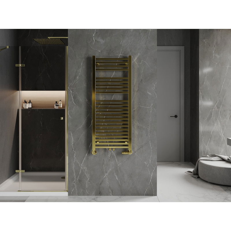 Mexen Pluton radiador de baño 1200 x 500 mm, 493 W, dorado - W106-1200-500-00-50