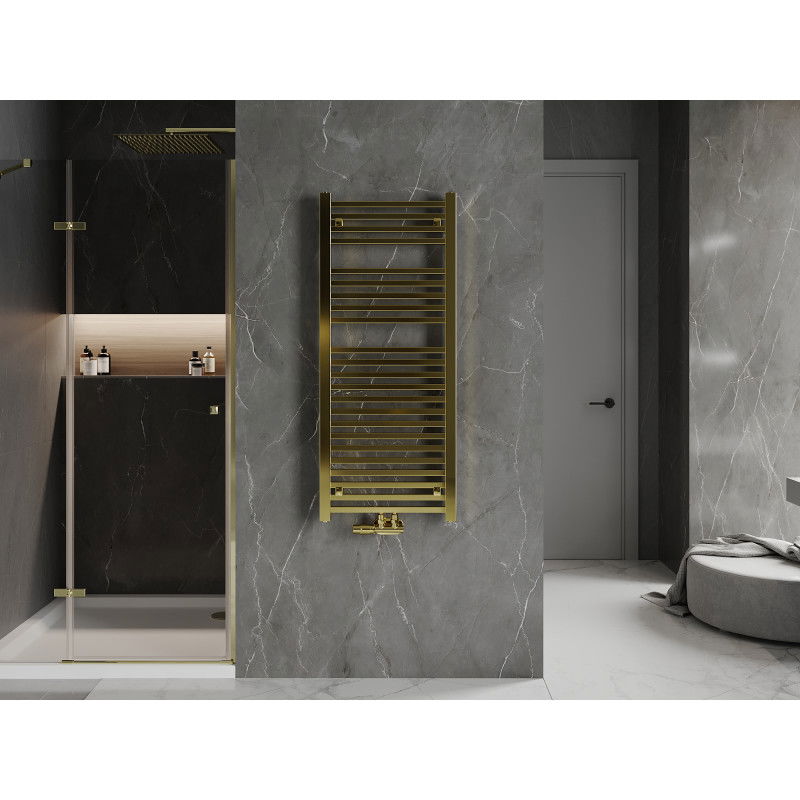 Mexen Pluton radiateur de salle de bains 1200 x 500 mm, 493 W, doré - W106-1200-500-00-50