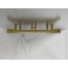Mexen Pluton bathroom radiator 1200 x 500 mm, 493 W, gold - W106-1200-500-00-50